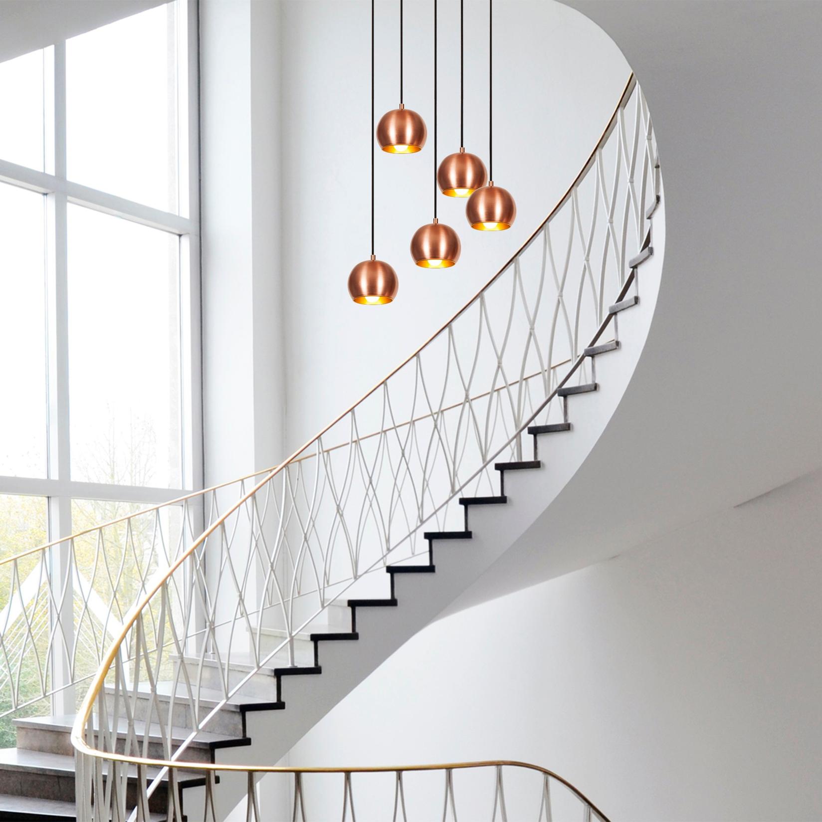 Opviq Luster Sivani-MR-999, 108cm, 48cm, 5xE27