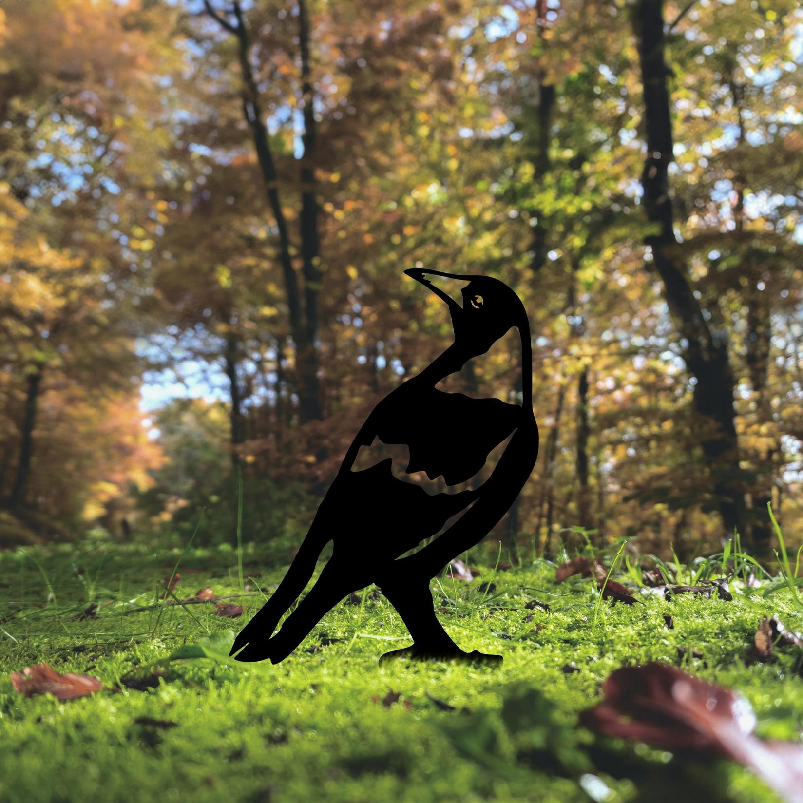 Аберто Дизајн Декоративна фигура Птица 01, 50x27 см, 1,5 мм