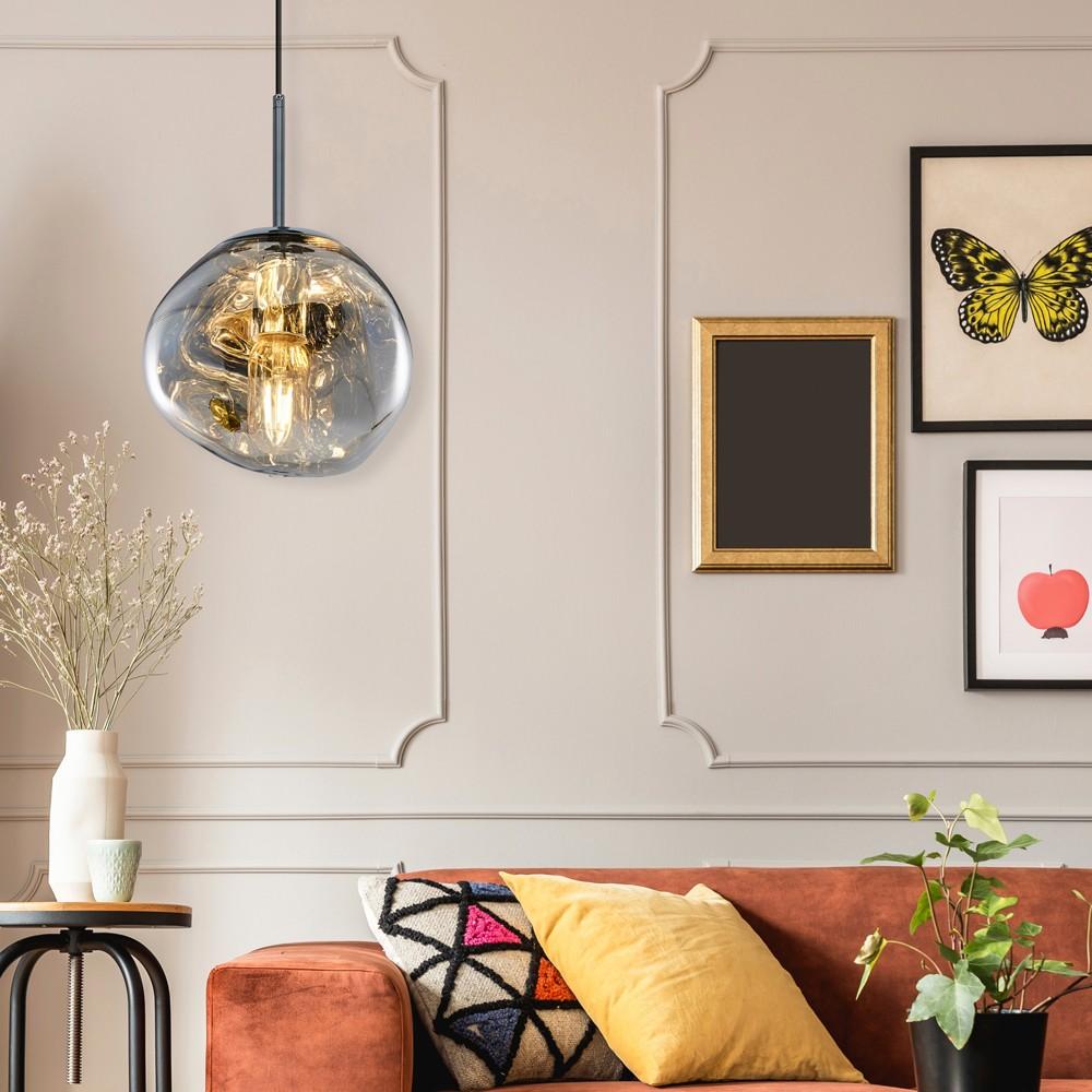 Opviq Luster L1271, 120 см, 18 см, E27, Сребрена