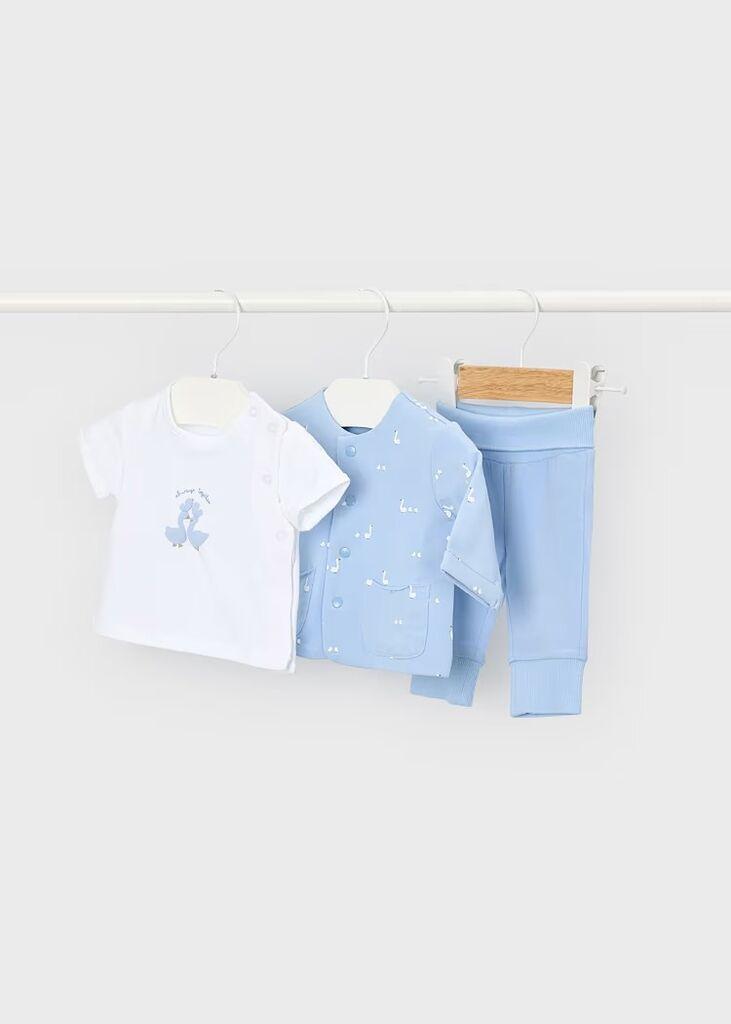 Coco Kids Троделни тренерки - небесно-сина, 50cm