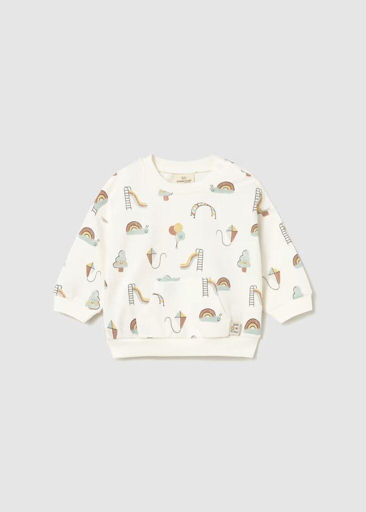 Coco Kids Дуксер - беж, 6-9-месеци-75cm