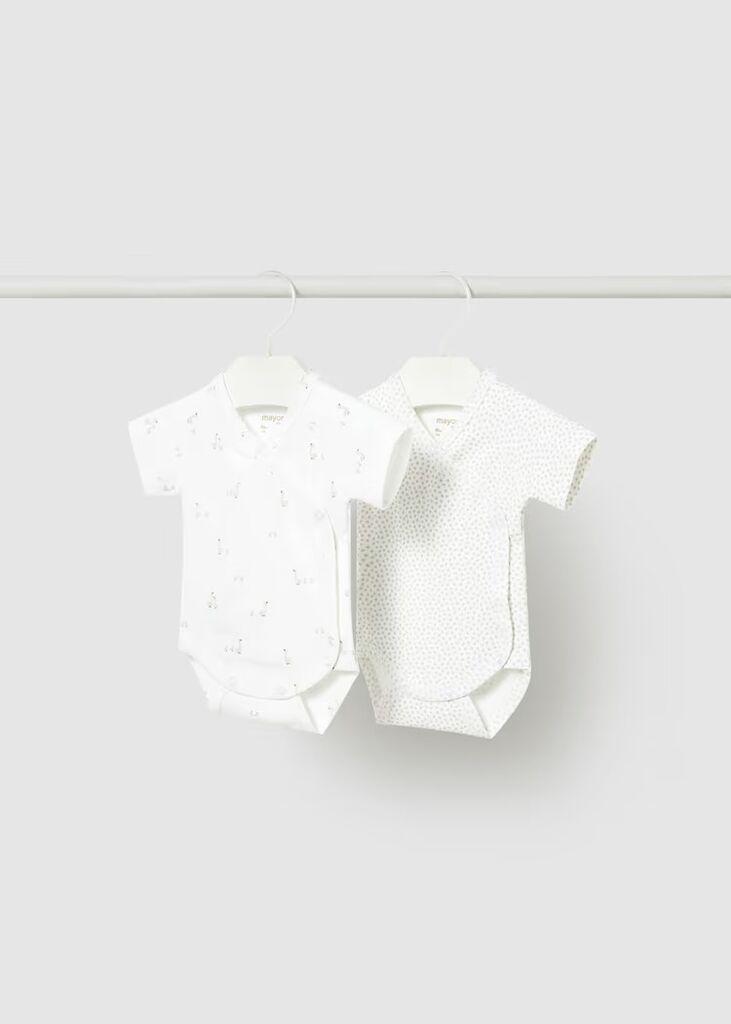Coco Kids Сет од 2 бодиња - бела, 6-9-месеци-75cm
