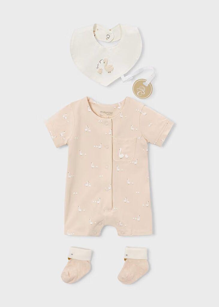 Coco Kids Сет шпилхозни - беж, 1-2-месеци-60cm