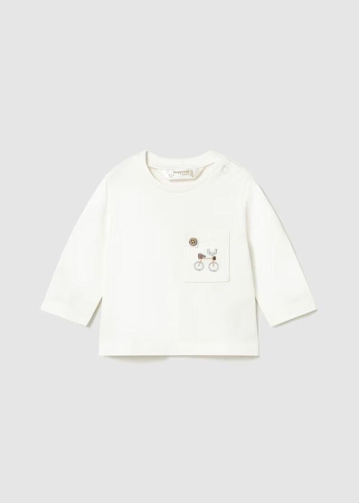 Coco Kids Блуза - бела, 18-месеци-86cm, момче,