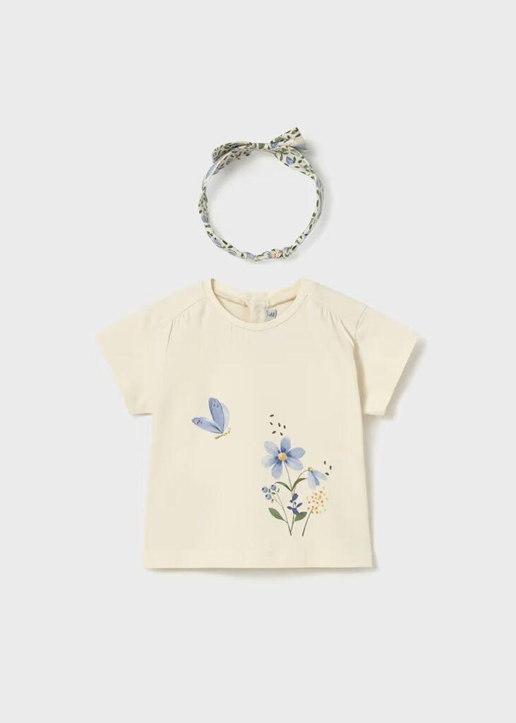 Coco Kids Маица со трака - беж, 6-68cm