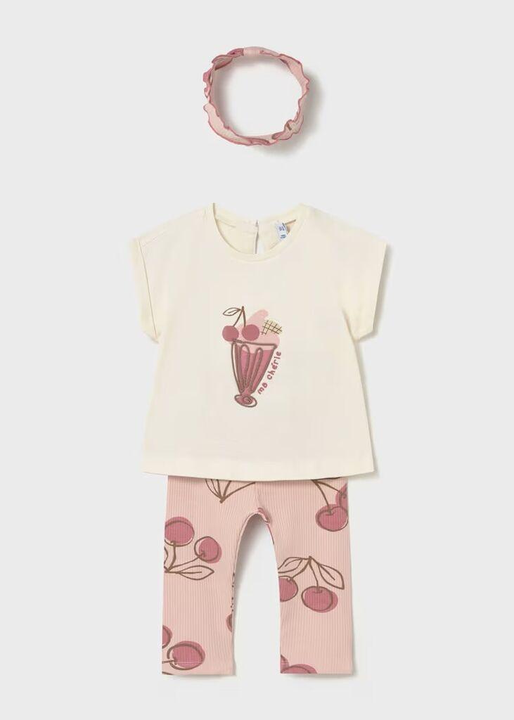 Coco Kids Сет од 3 дела - розова, 6-68cm