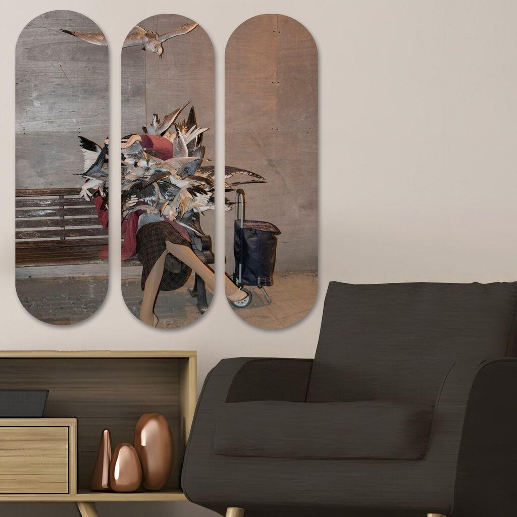 Слика Wallity 3KY3778, 70x70 см, 3 дела