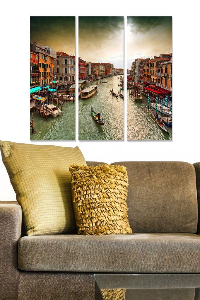 Слика Wallity MDF104668634, 70x50 см, 3 дела