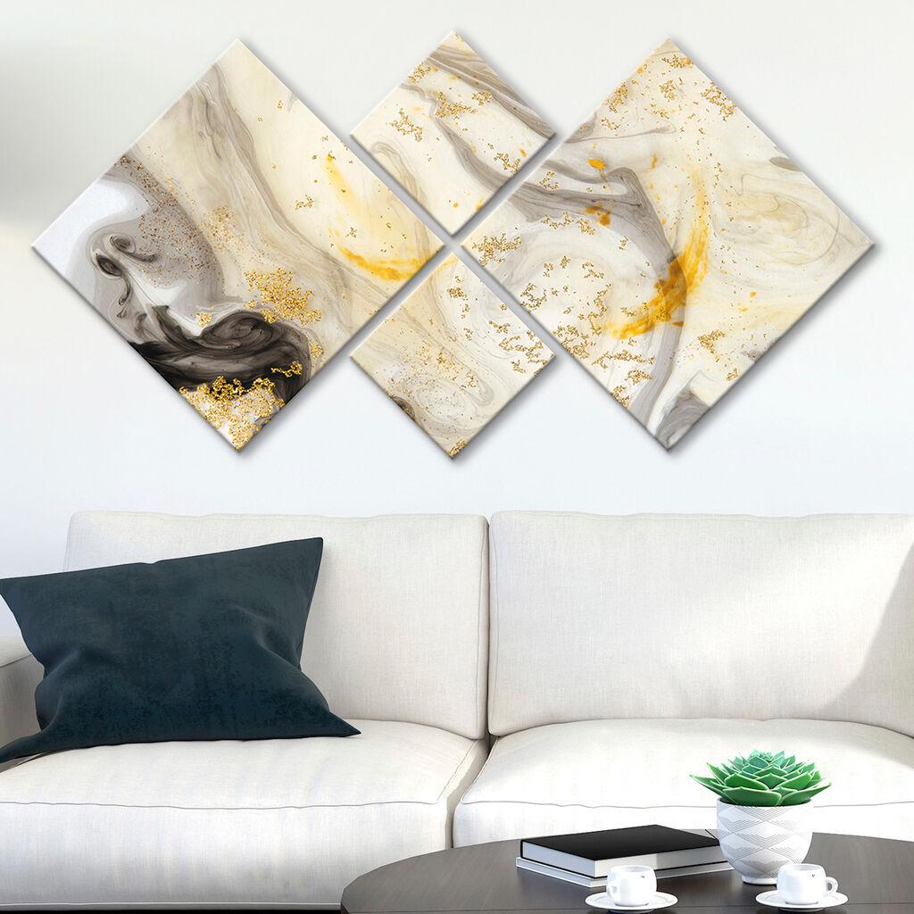 Слика Wallity 4MDF2032515, 60x115 см, 4 дела