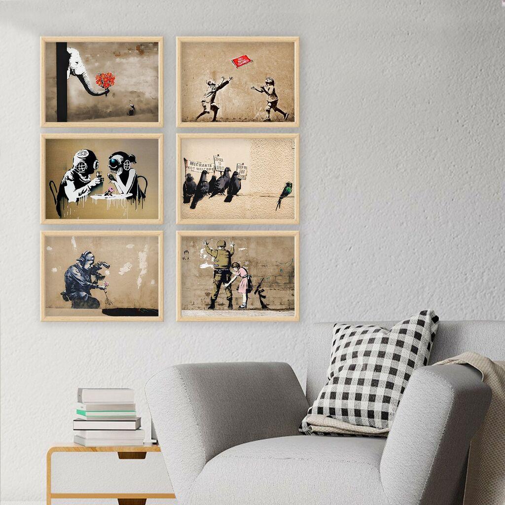 Wallity врамена слика 6NC9627_2530, 25x30 см, 6 дела