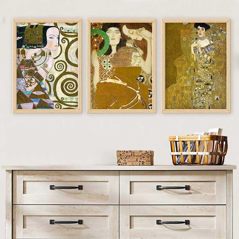 Слика во рамка Wallity 3NTC_UN6645856_5575, 55x75 см, 3 дела