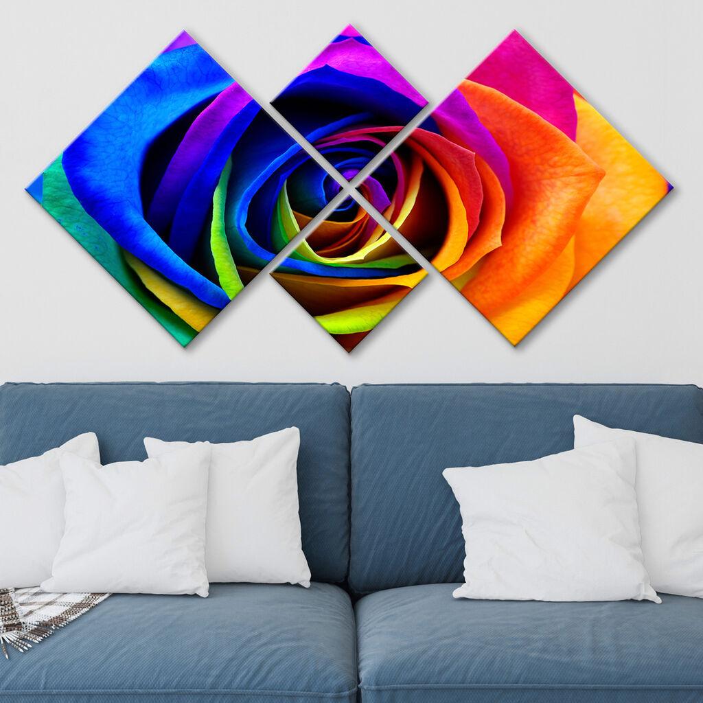 Слика Wallity 4MDF769096285, 60x115 см, 4 дела