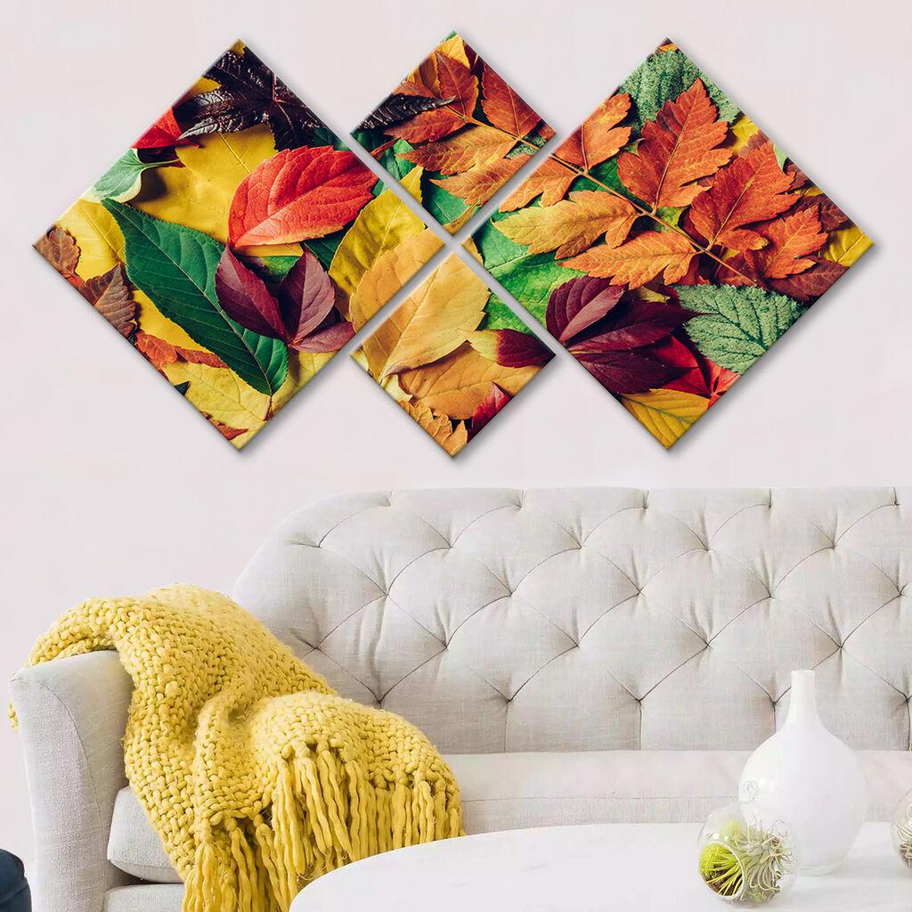 Слика Wallity 4MDF1844594797, 60x115 см, 4 дела