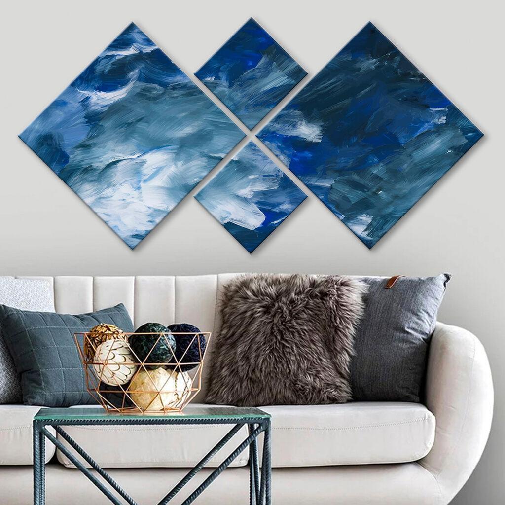 Слика Wallity 4MDF582054, 60x115 см, 4 дела