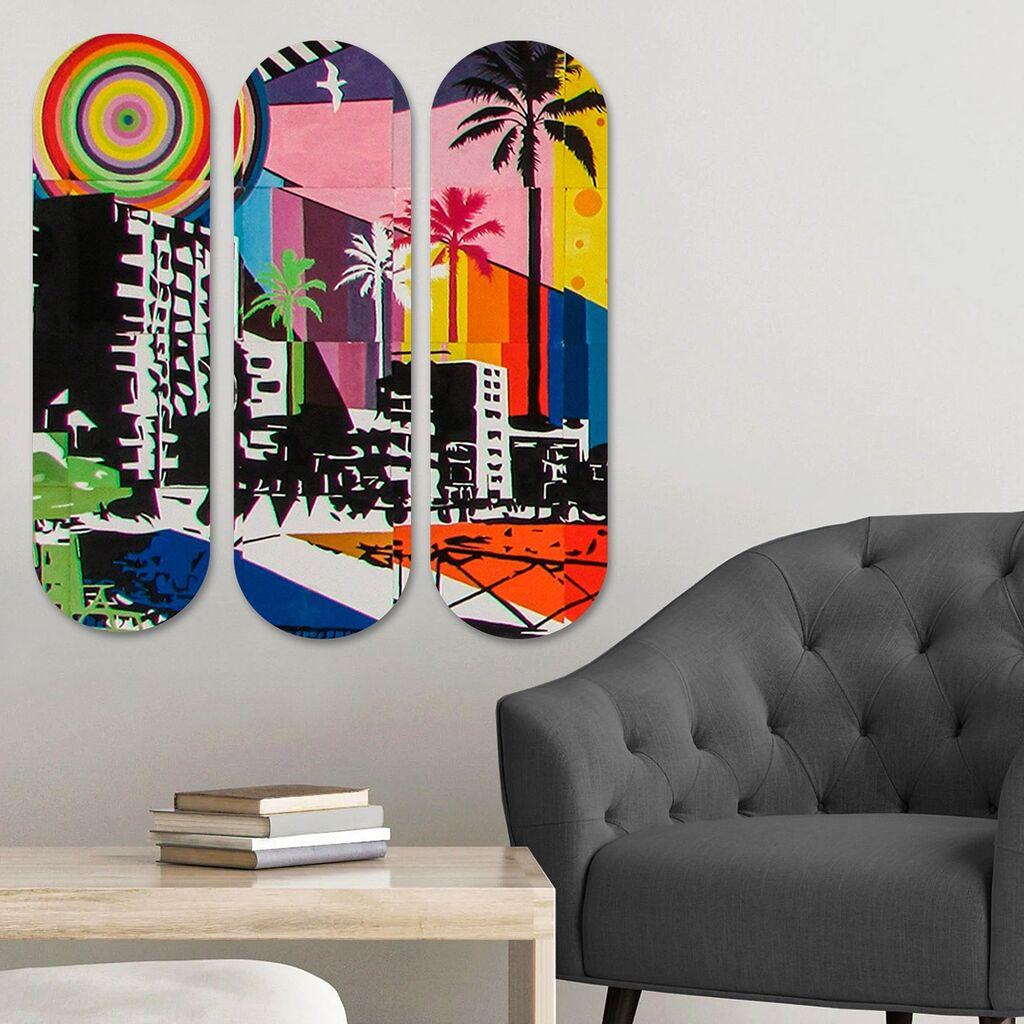 Слика Wallity 3KY3803, 70x70 см, 3 дела