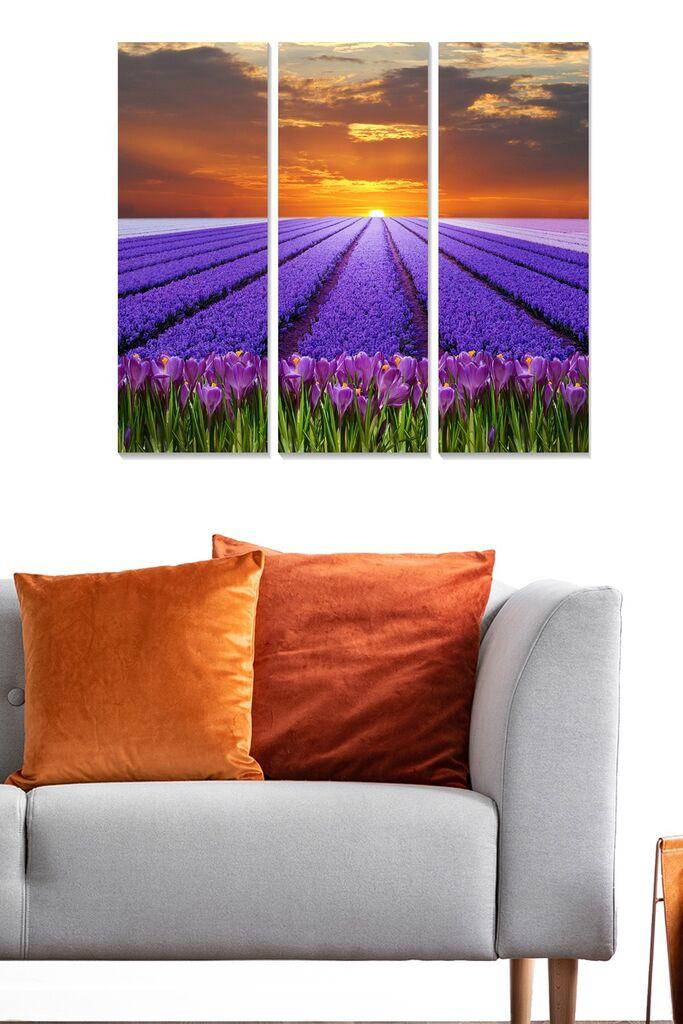 Слика Wallity MDF101958950, 70x50 см, 3 дела