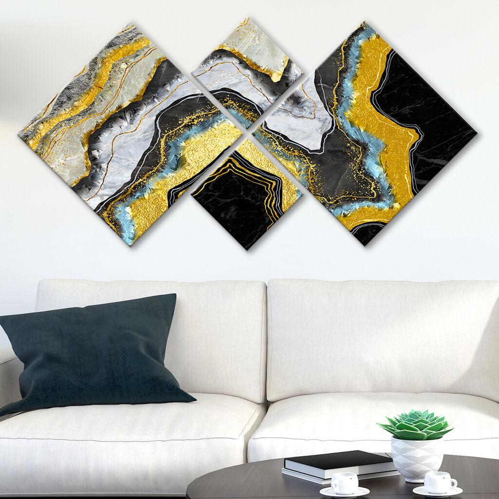 Слика Wallity 4MDF19589560392, 60x115 см, 4 дела