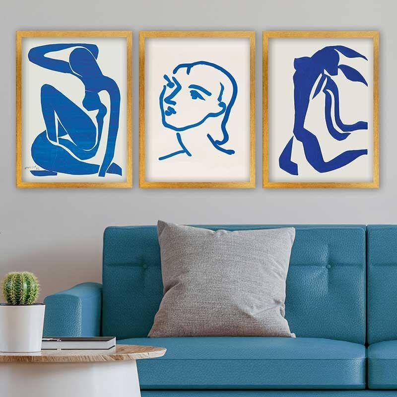 Слика во рамка Wallity 3AC_UN024616_3545, 35x45 см, 3 дела