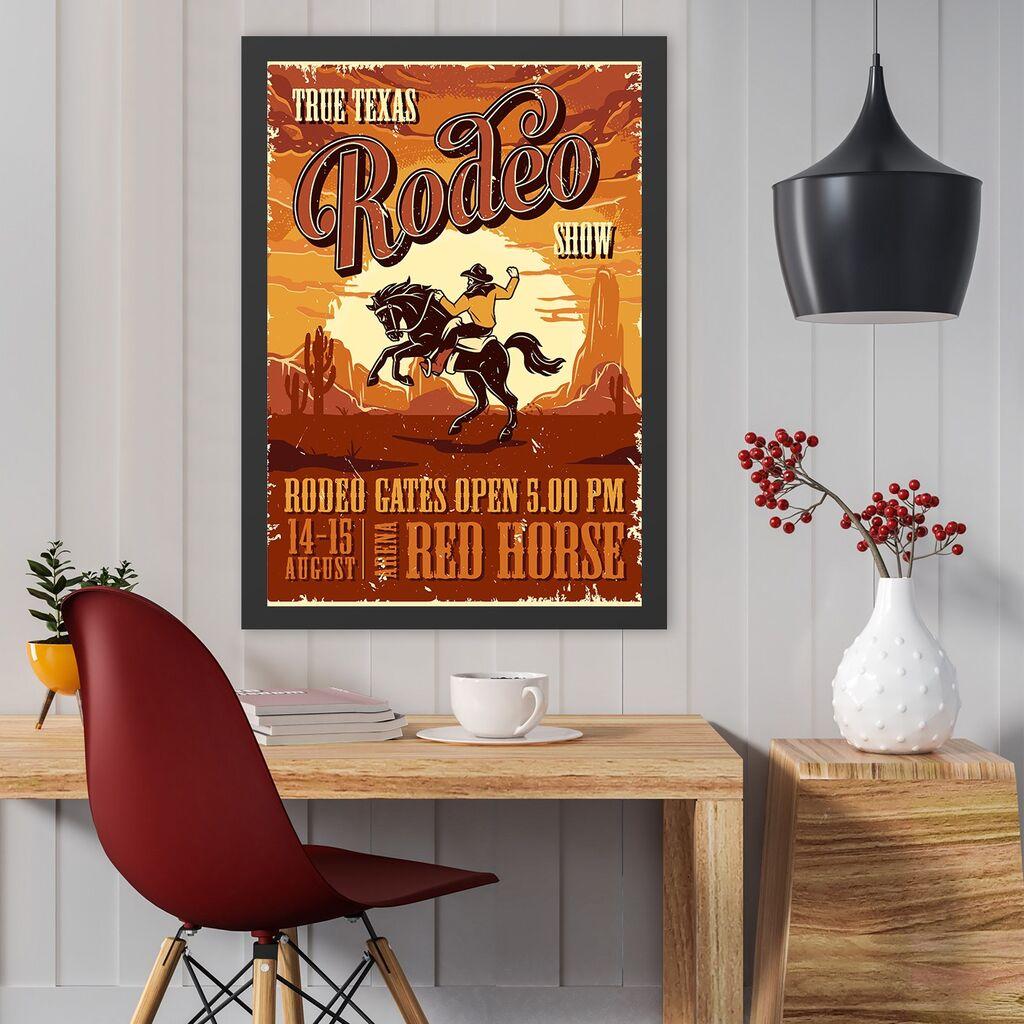 Врамена слика „Родеа" од Wallity, 35x45 см