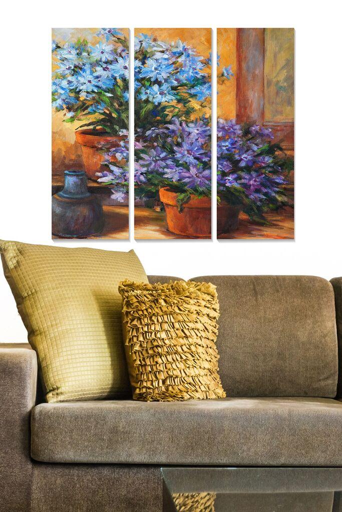 Слика Wallity MDF108848255, 70x50 см, 3 дела