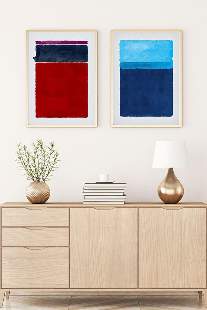 Слика во рамка Wallity Huhu94, 20x30 см, 2 дела