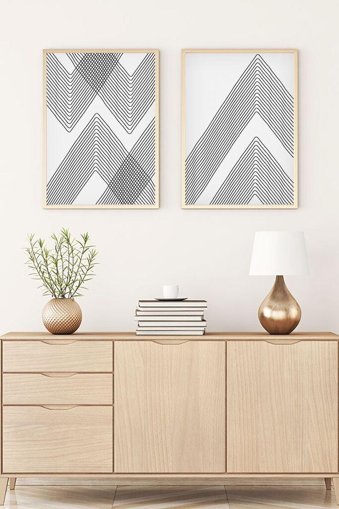 Слика во рамка Wallity Huhu73, 20x30 см, 2 дела