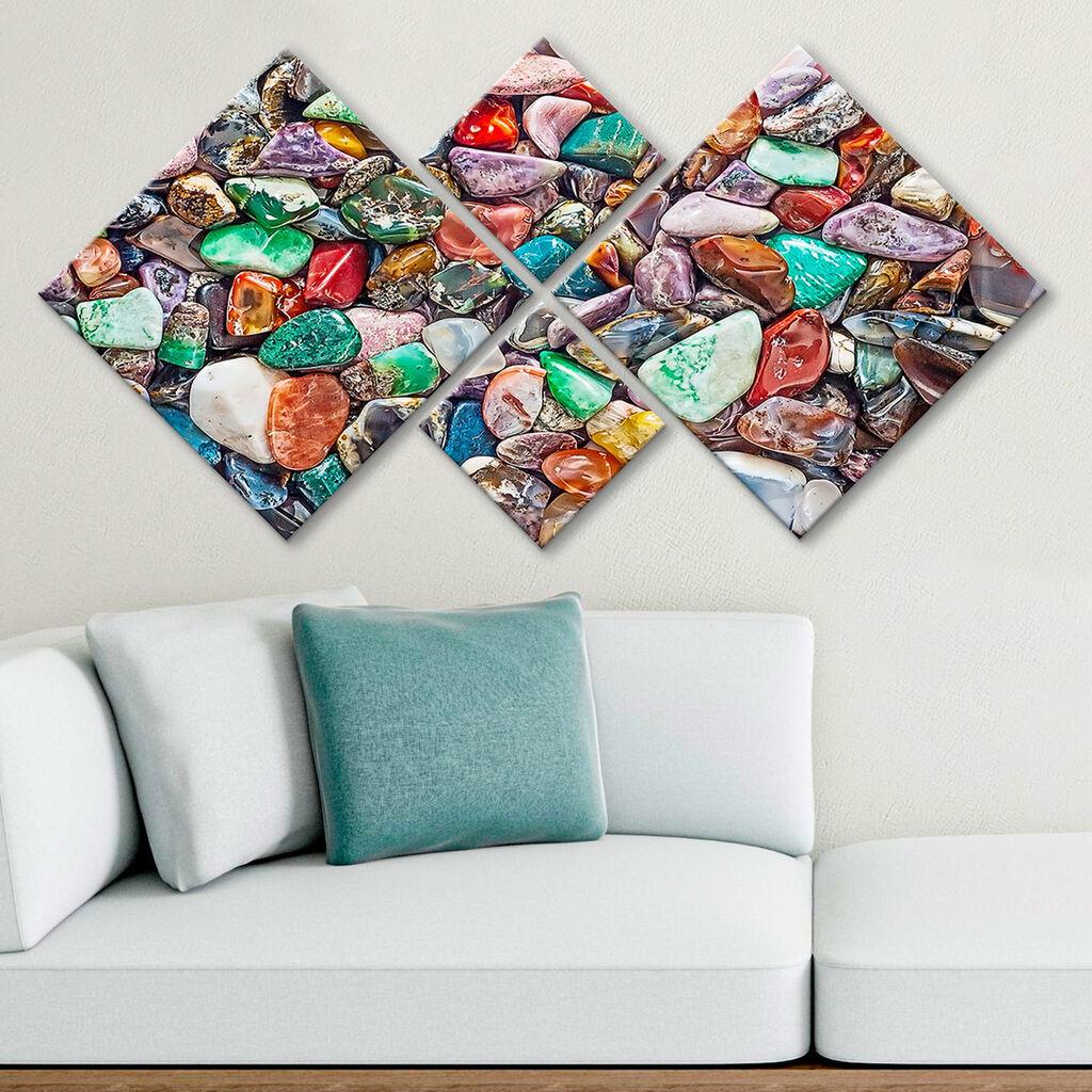 Слика Wallity 4MDF157690019, 60x115 см, 4 дела