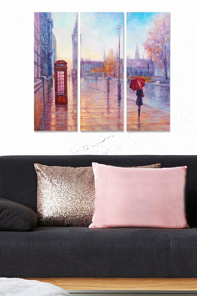 Слика Wallity MDF1051541840_2, 70x50 см, 3 дела