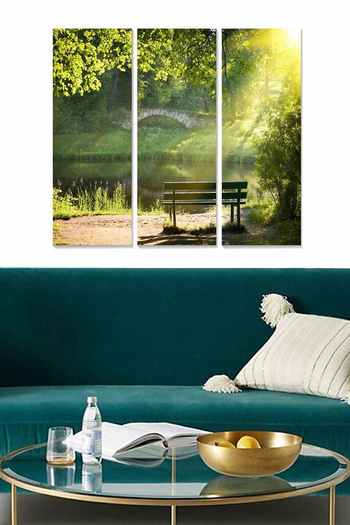 Wallity слика MDF1006701, 70x50 см, 3 дела