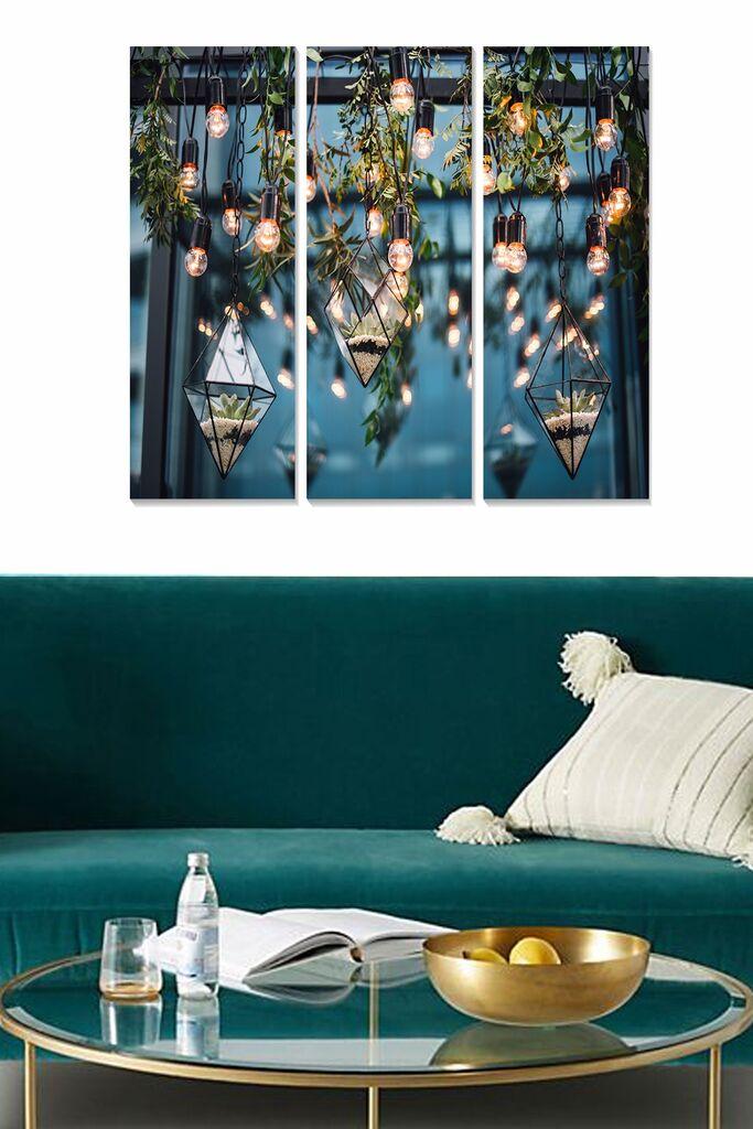 Wallity слика MDF1029728785, 70x50 см, 3 дела