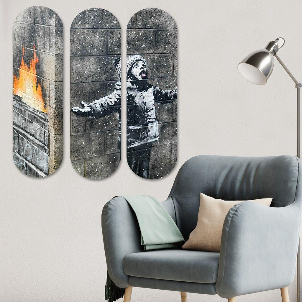 Слика Wallity 3KY3772, 70x70 см, 3 дела