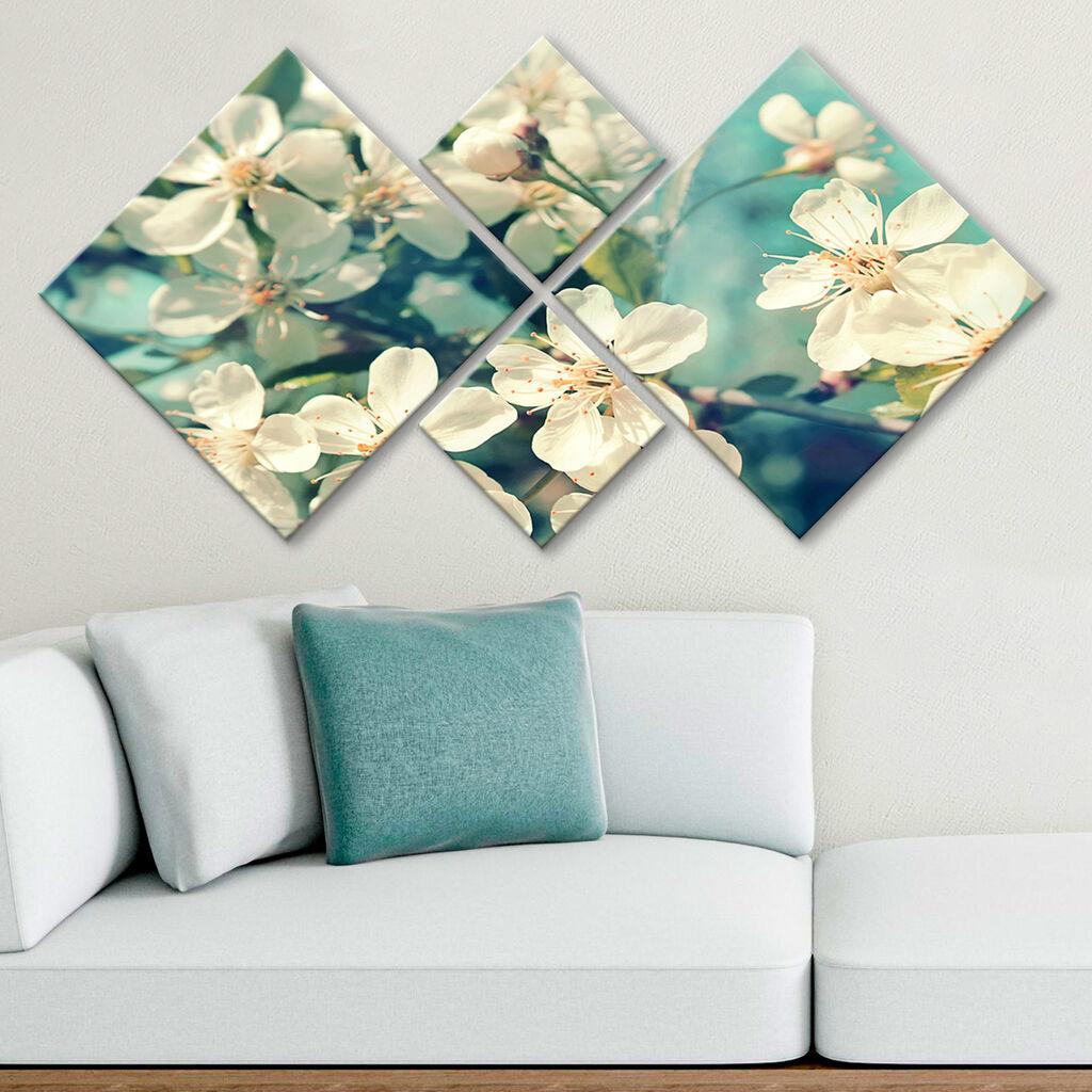 Слика Wallity 4MDF6826958, 60x115 см, 4 дела