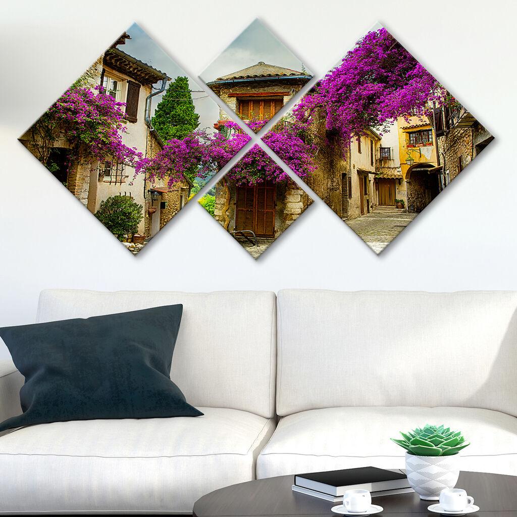 Слика Wallity 4MDF145666070, 60x115 см, 4 дела