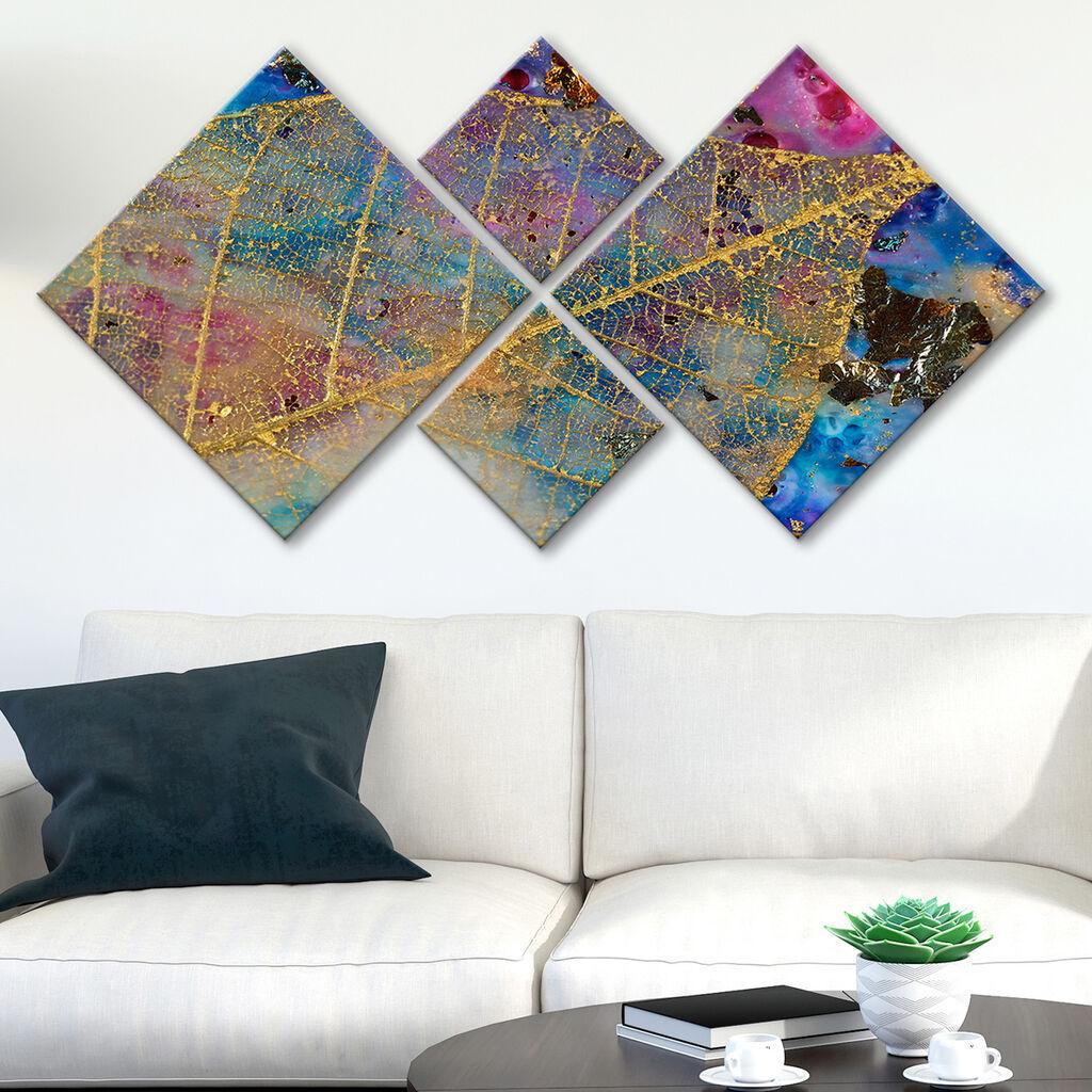 Слика Wallity 4MDF132235490, 60x115 см, 4 дела