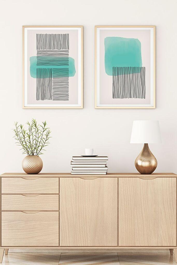 Слика во рамка Wallity Huhu140, 20x30 см, 2 дела