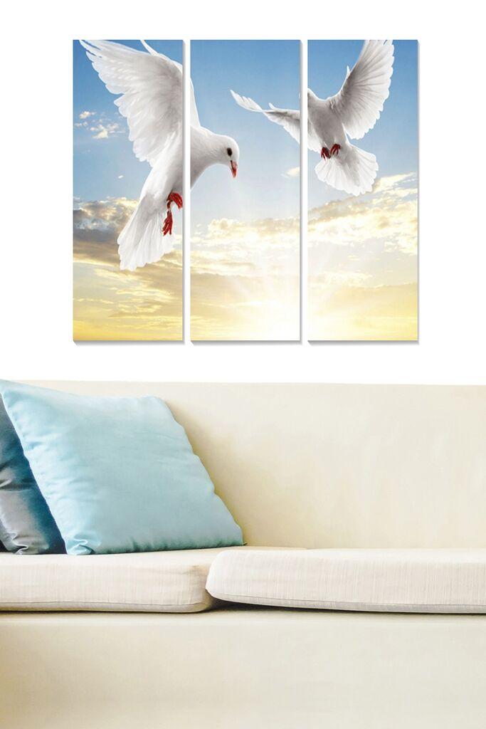 Wallity слика MDFFTR1016, 70x50 см, 3 дела