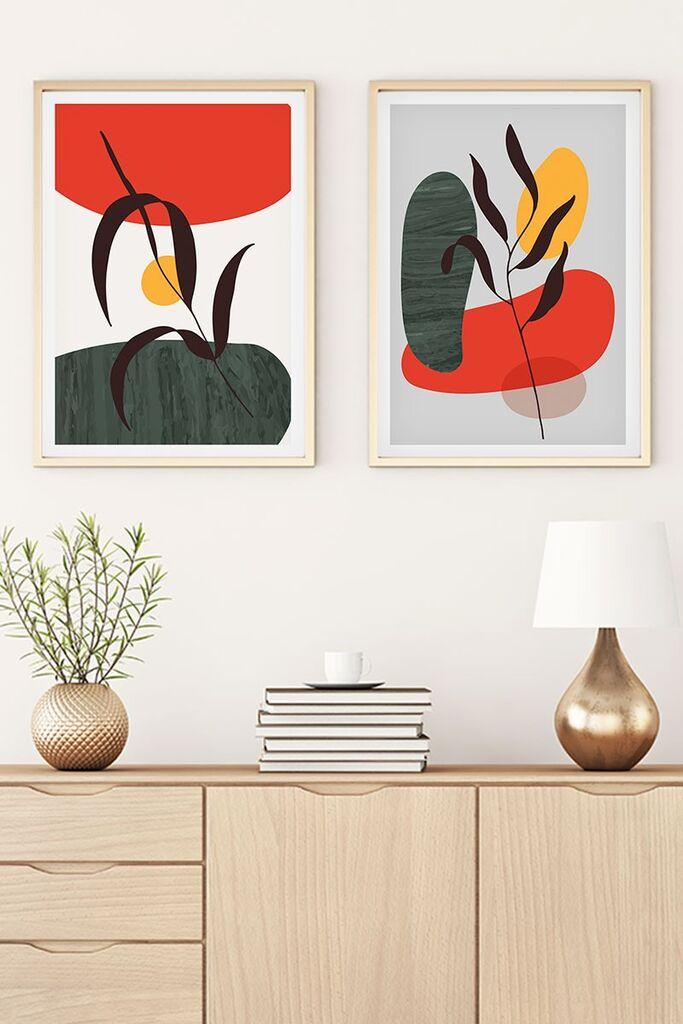 Слика во рамка Wallity Huhu45, 20x30 см, 2 дела