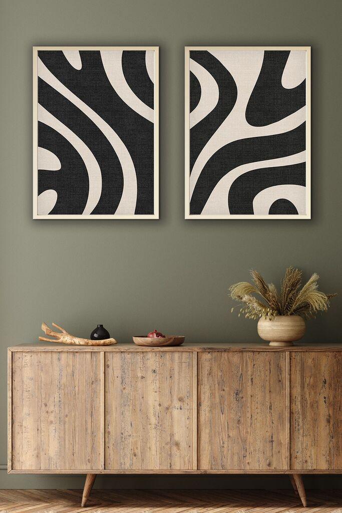 Слика во рамка Wallity Huhu203, 20x30 см, 2 дела