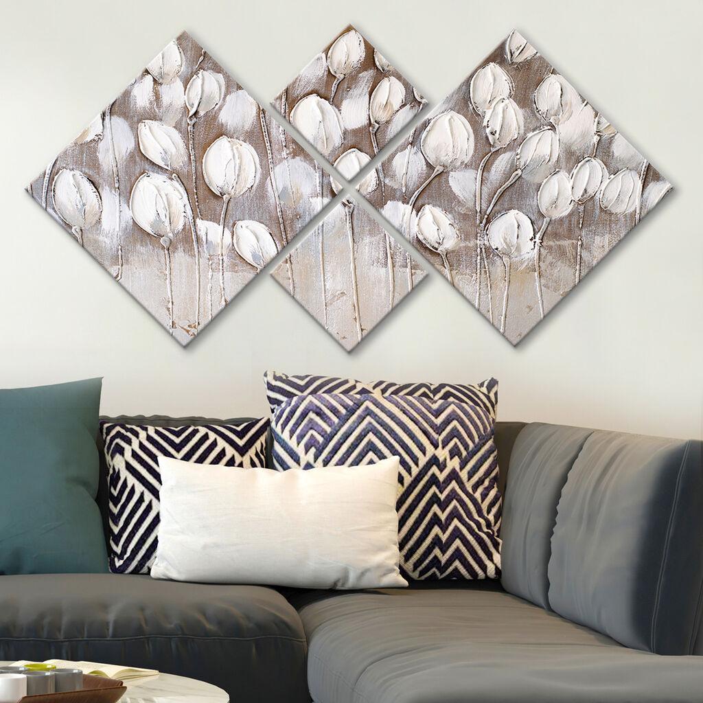 Слика Wallity 4MDF767684206, 60x115 см, 4 дела