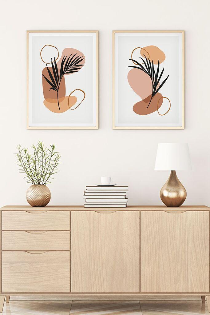 Слика во рамка Wallity Huhu127, 20x30 см, 2 дела