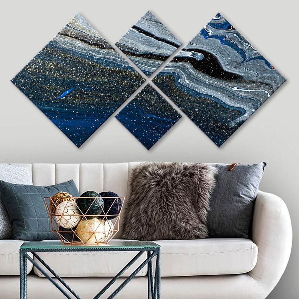 Слика Wallity 4MDF30803112927, 60x115 см, 4 дела