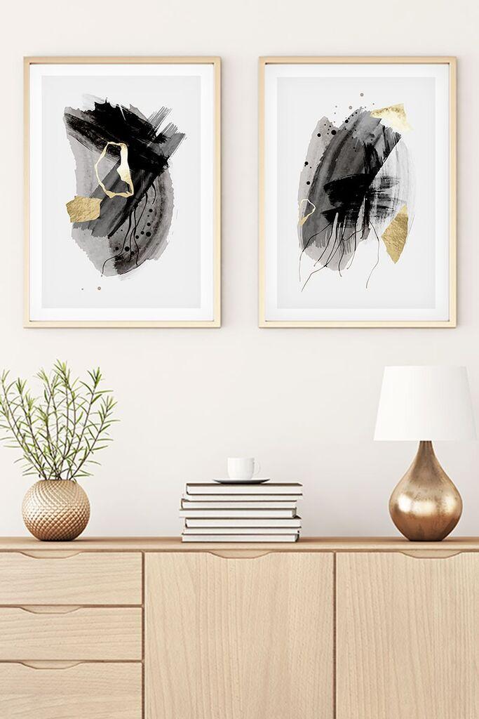 Слика во рамка Wallity Huhu26, 50x70 см, 2 дела