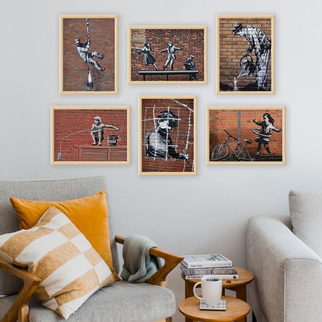 Wallity врамена слика 6NC9624_3545, 35x45 см, 6 дела