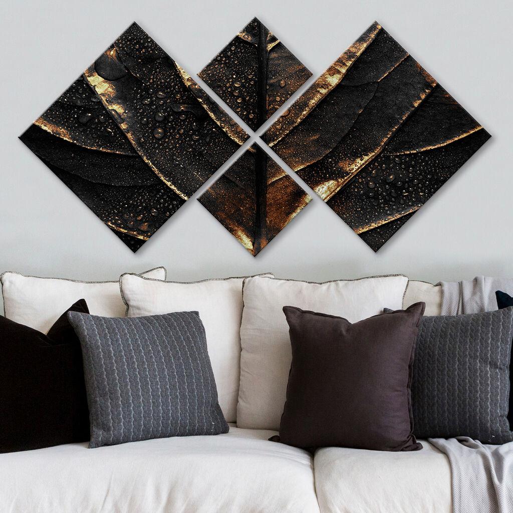 Слика Wallity 4MDF2365070, 60x115 см, 4 дела