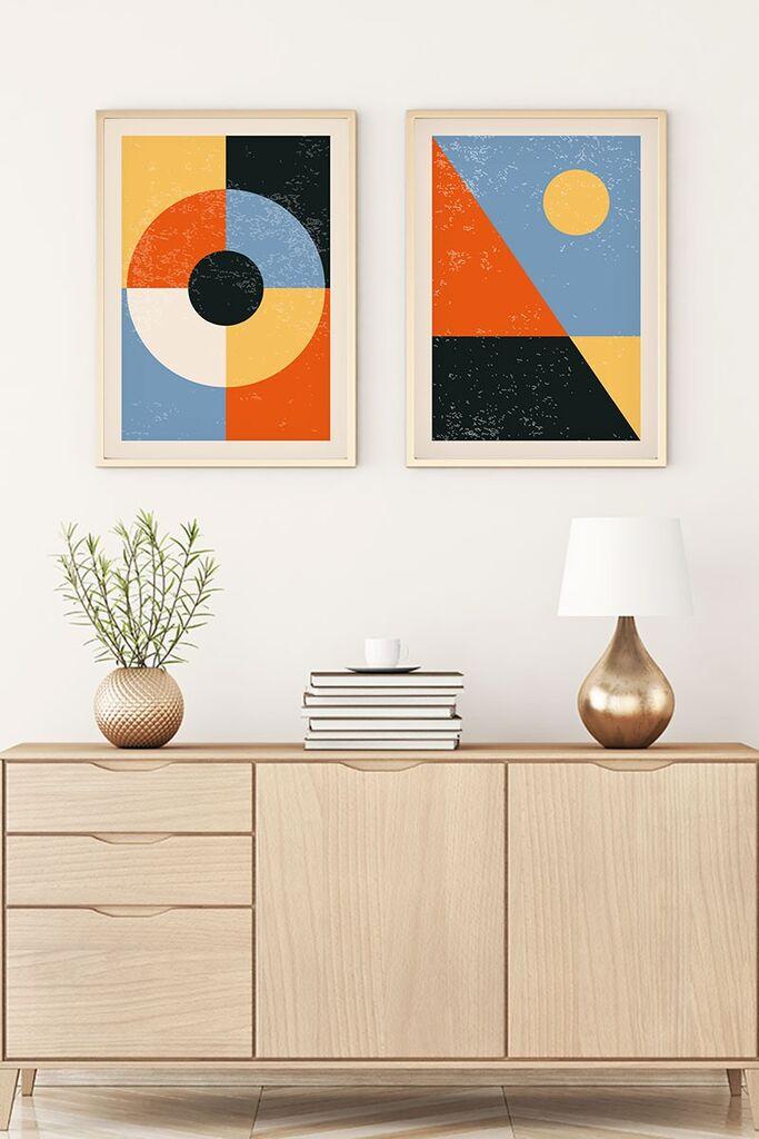 Слика во рамка Wallity Huhu10, 20x30 см, 2 дела