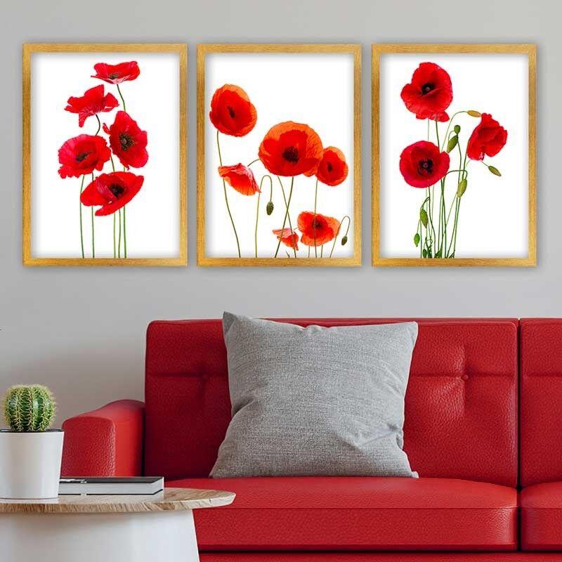 Слика во рамка Wallity 3AC_2128030_3545, 35x45 см, 3 дела