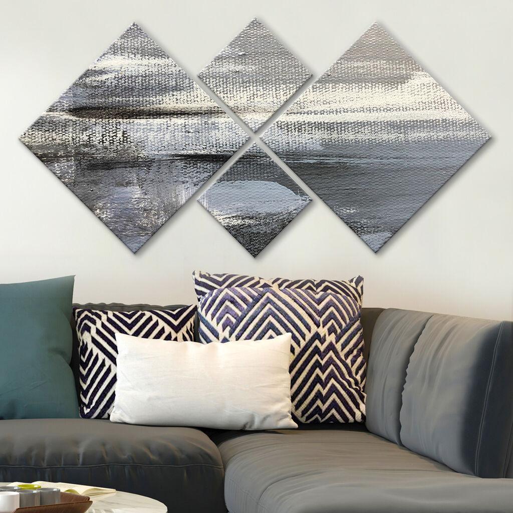 Слика Wallity 4MDF1167631093, 60x115 см, 4 дела