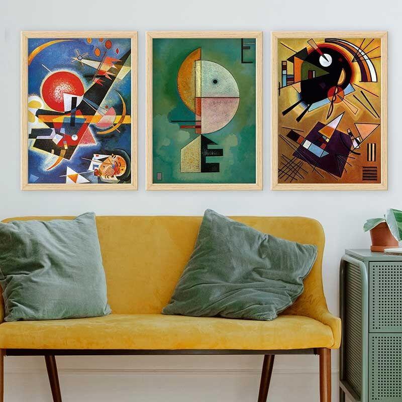 Слика во рамка Wallity 3NTC_UN287405 _5575, 55x75 см, 3 дела