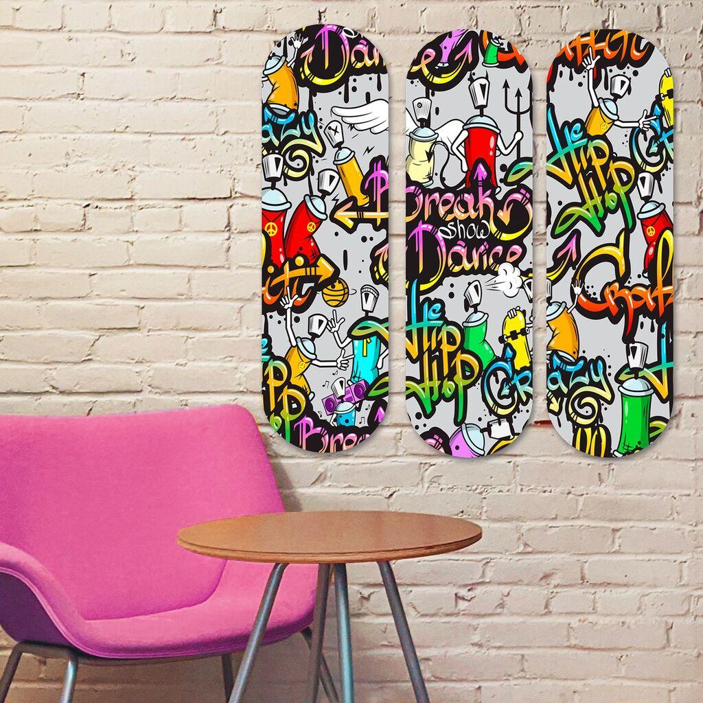 Слика Wallity 3KY3793, 70x70 см, 3 дела