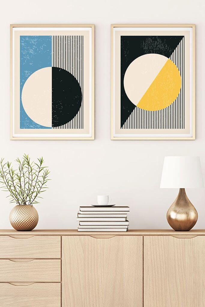 Слика во рамка Wallity Huhu19, 20x30 см, 2 дела